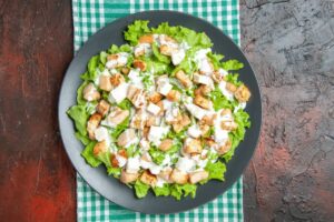 Greek Yoghurt Chicken Salad Lettuce Boats